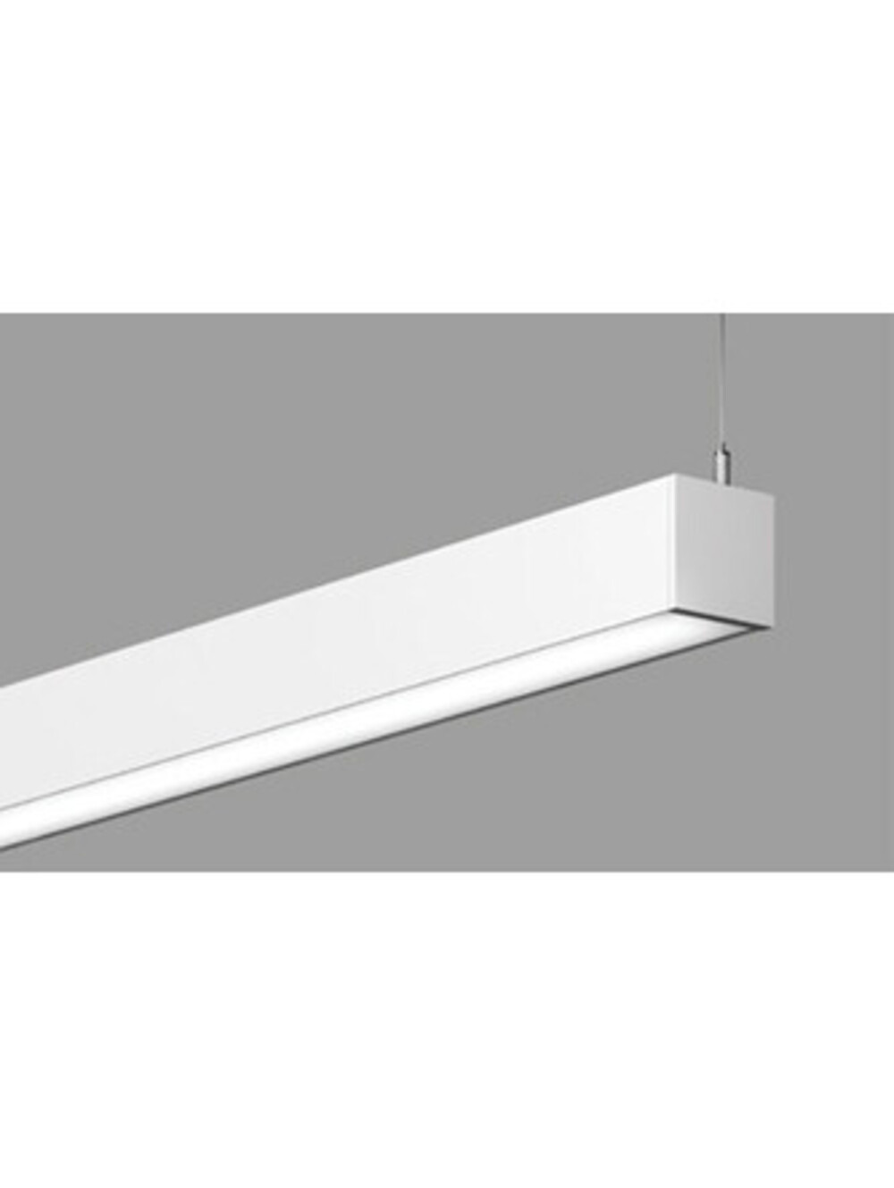 LumenWerx Direct Cable Linear LED Pendant Light White 48"